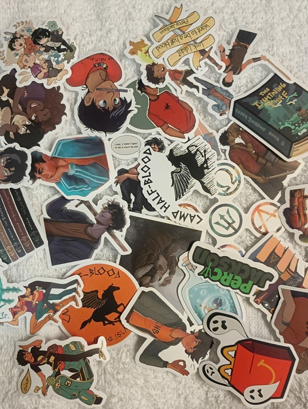 30 Piece Percy Jackson Sticker Set